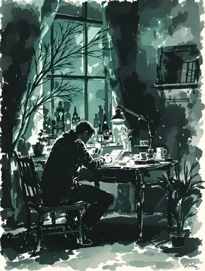 深夜书房 海报