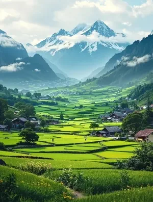 山村跑者 海报