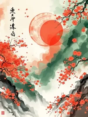 节日中国 海报