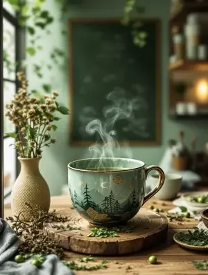 茶舍日常 海报