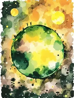 好奇星球的秘密 海报
