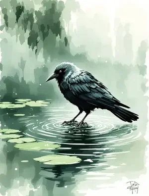 乌鸦喝水新编 海报