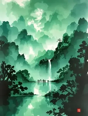 水墨的意境 海报
