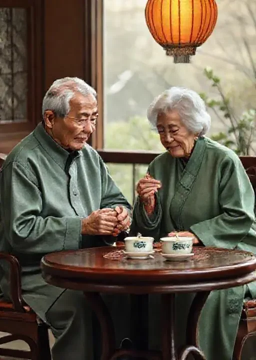 陪伴老人 海报