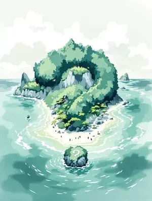 疑问岛 海报