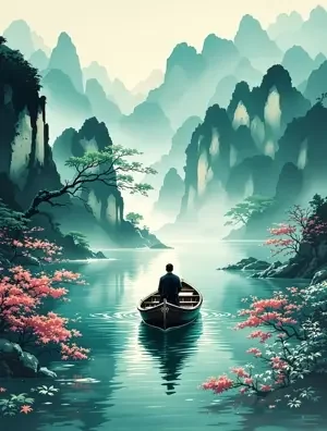 山水之间 海报