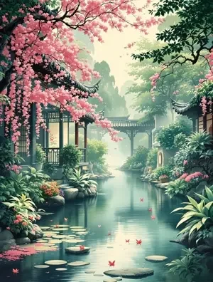 庭院芳华 海报