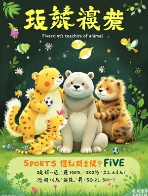 五禽戏课堂 海报
