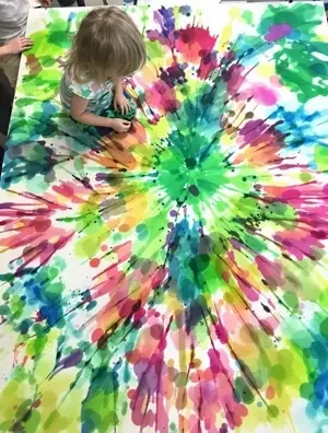 扎染小作坊 海报