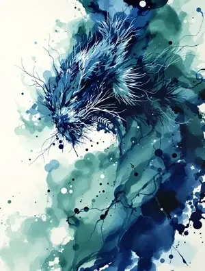 青花 海报