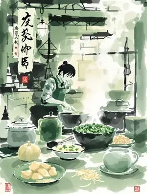 舌尖上的传承 海报