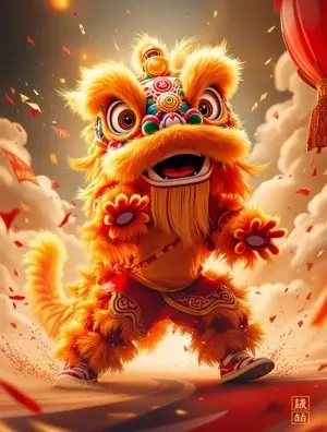 舞狮少年 海报