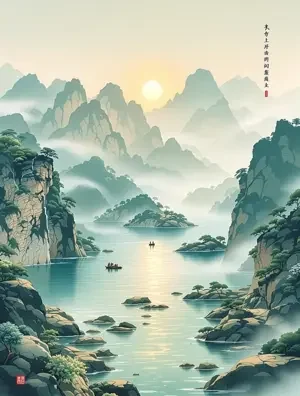 高山流水 海报