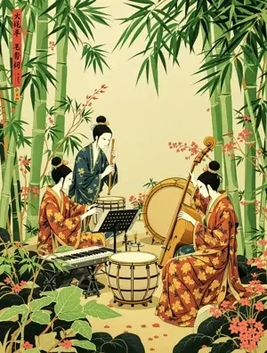 丝竹和鸣 海报