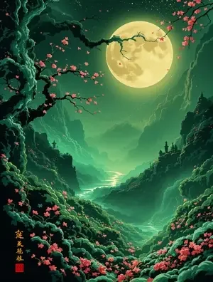 太白的诗与酒 海报