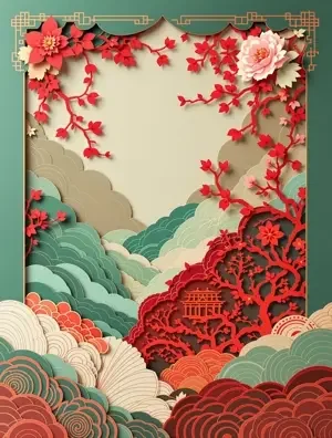 剪纸入门 海报