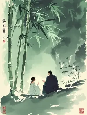 竹林夜话 海报