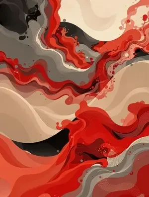 字里行间 海报