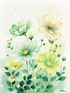 一花一世界 海报