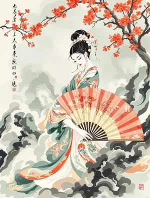 折扇佳人 海报