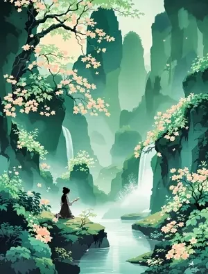 诗里有画 海报
