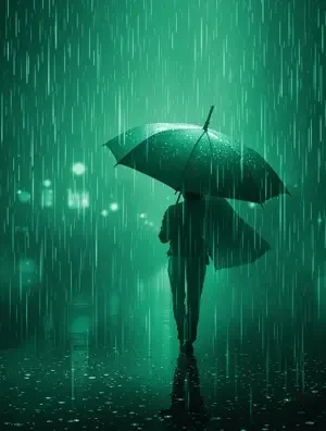 伞 海报