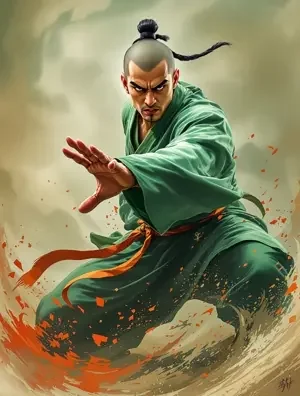 少林风 海报